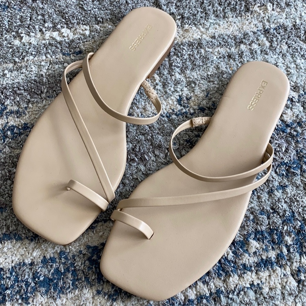 Express Nude Flats - NWT